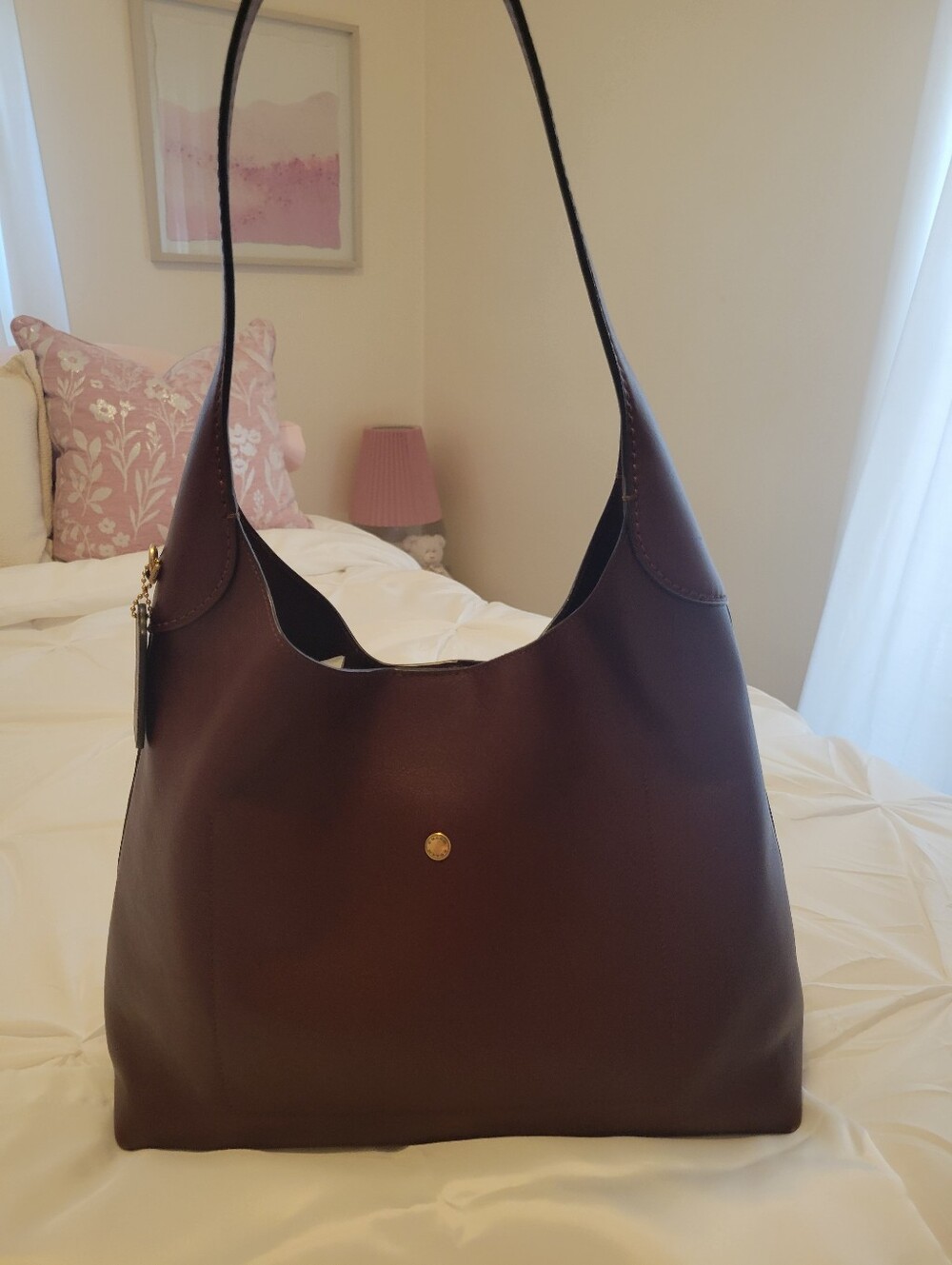 Coach Brooklyn 34 in Merlot - Picture 4 of 16